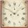 Aaron Willard labeled antique tall case clock detail