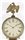 Simon Willard antique patent time piece dial