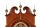 Inlaid New Jersey grandfather clock crest