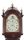 Aaron Willard antique tall clock detail