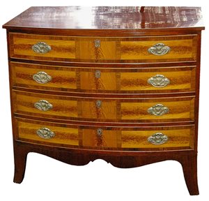 antique Hepplewhite chest of drawers