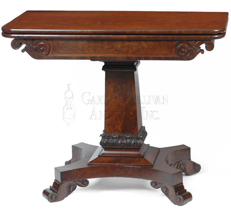 Pair of Classical Games Tables, Boston, Mass - Furniture 007041 ...