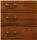 Chippendale antique chest of drawers detail