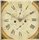 Charles Babbitt Southeastern Massachusetts tall clock dial
