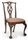 antique Chippendale dining chairs chair A