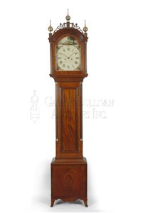 Aaron Willard antique grandfather clock