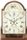 James Perrigo antique Chippendale tall clock dial