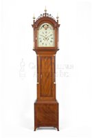Joshua Wilder antique tall case clock
