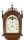 Aaron Willard antique grandfather clock hood