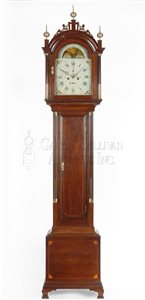 Aaron Willard antique tall case clock