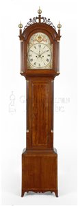 antique Falmouth tall case clock