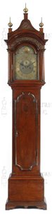 Gawen Brown antique Chippendale tall case clock