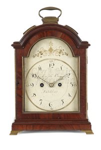 Philadelphia antique bracket clock