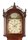 antique rocking ship tall case clock