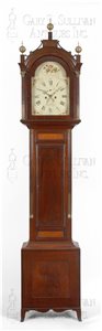 antique Seymour case tall clock
