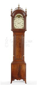 John Bailey antique tall case clock