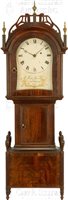 antique Sheraton dwarf clock