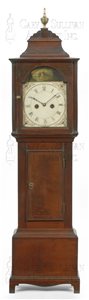 Joshua Wilder antique federal dwarf clock