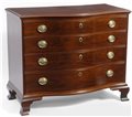 Chippendale Serpentine Chest of Drawers, Newport, RI