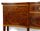 antique Federal inlaid sideboard detail