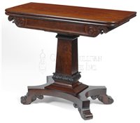 pair of classical antique games tables