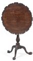 Chippendale Pie-Crust Candle Stand, New York, NY