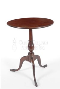antique Newport candle stand