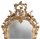 antique Georgian Rococo giltwood mirror