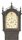 James C. Cole grain painted antique grandfather clock hood