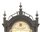 James C. Cole grain painted antique grandfather clock detail