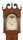 John Fessler antique Baltimore tall case clock hood