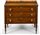 antique Federal desk and bookcase detail