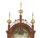 Joshua Wilder antique dwarf clock detail