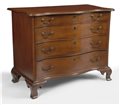 Chippendale Chest of Drawers, Salem, Mass