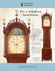 Ad for an antique tall case clock by John Bailey