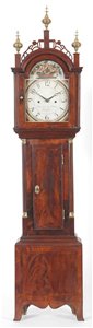 Joshua Wilder antique dwarf clock